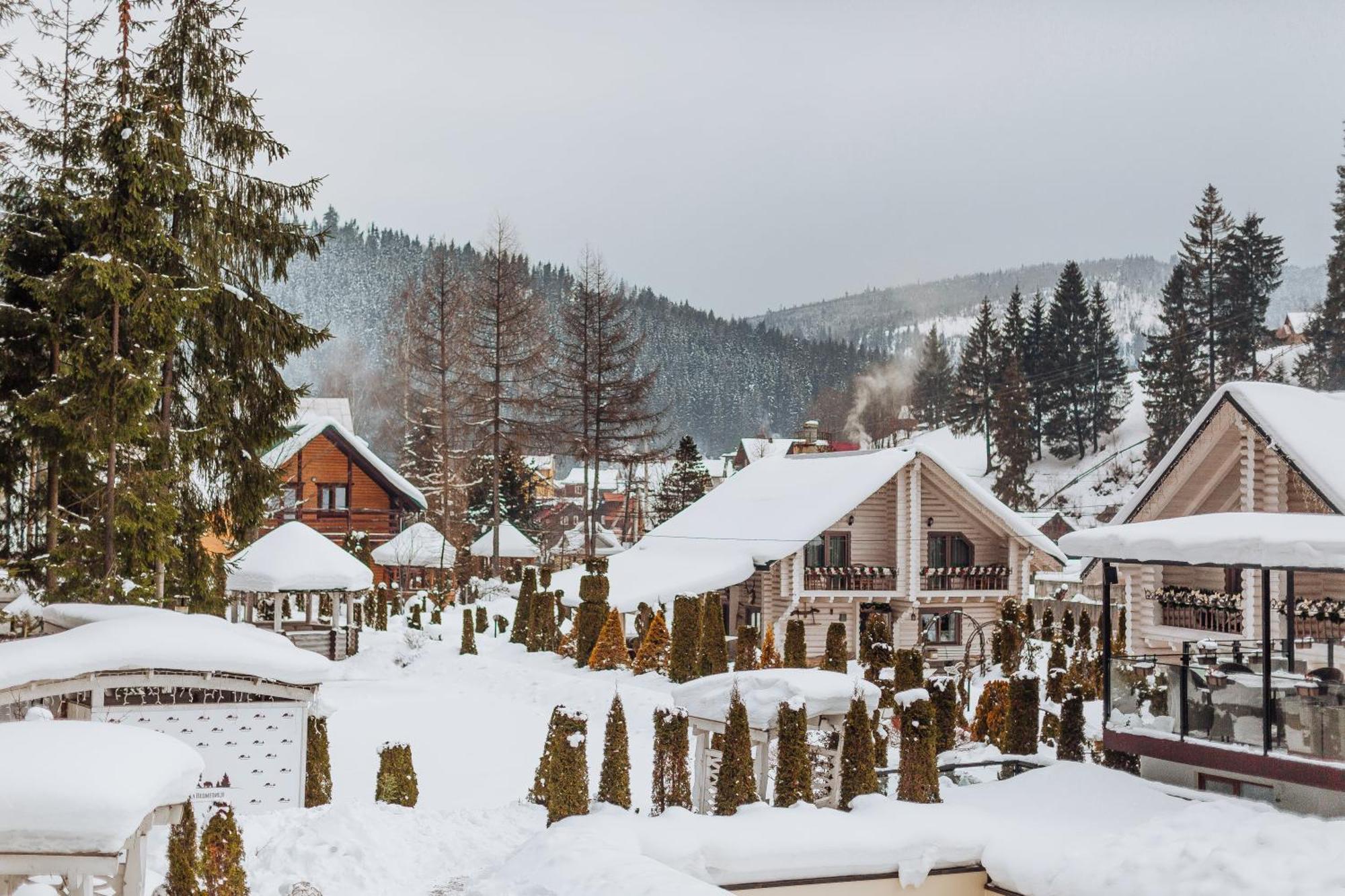 Hotel Vedmezhyi Dvir 부코벨 외부 사진